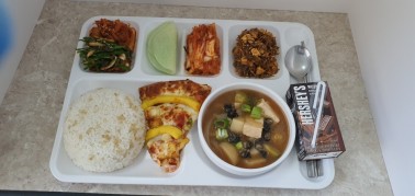 천안 00 고등학교 중식 제공