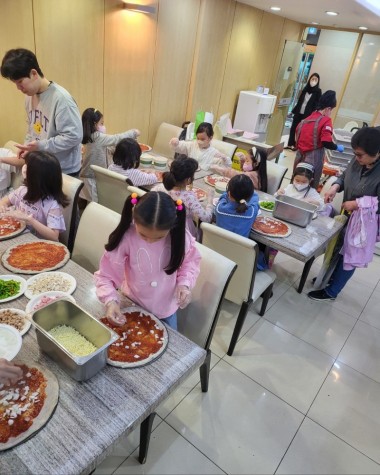 서울 0 0 교회 어린이날 피자체험피자만들기