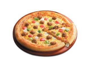 치크 카레맛 치킨 피자
